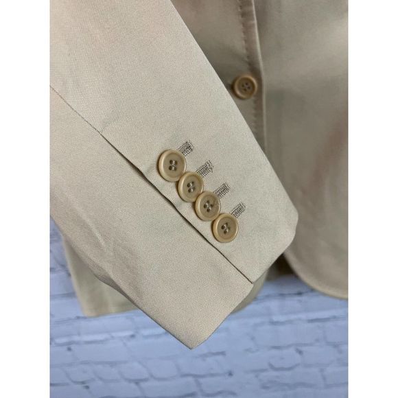 PAUL SMITH women cream ivory half-lined classic jacket skirt suit size 44 8 NWOT - Picture 6 of 16